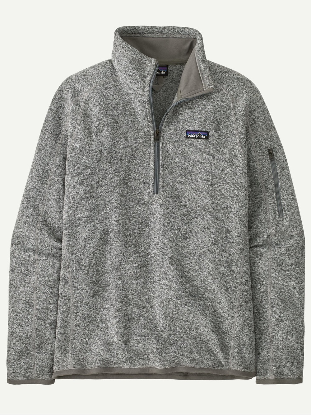 Patagonia Women’s Gray Heather Quarter-Zip Performance Pullover